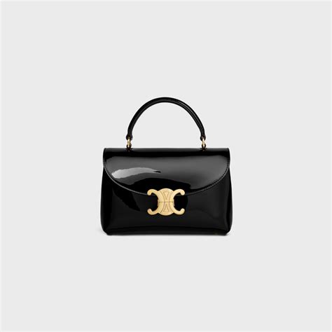 Women's Teen Nino bag in patent calfskin .